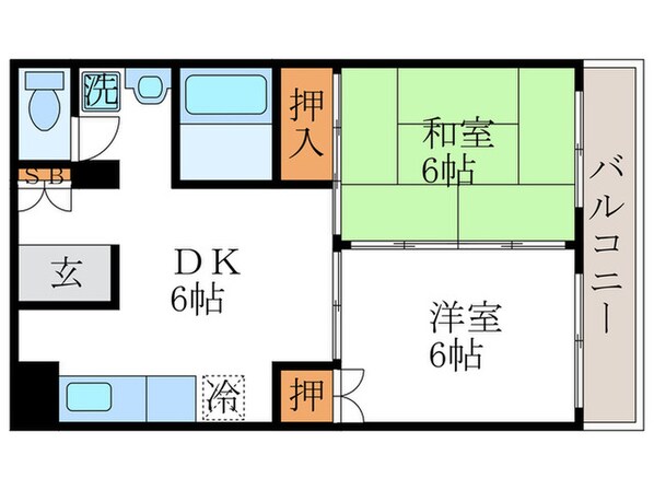 コートヴィレッジ洛西Ⅰの物件間取画像